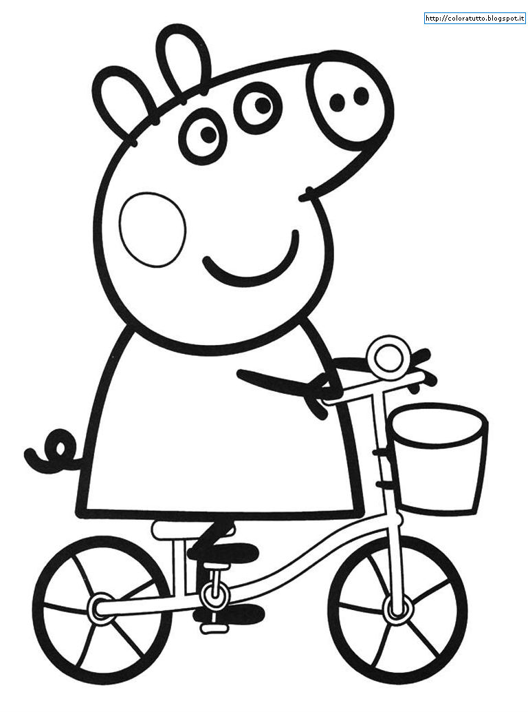 Página para colorir: Peppa Pig (desenhos animados) #43968 - Páginas para Colorir Imprimíveis Gratuitamente