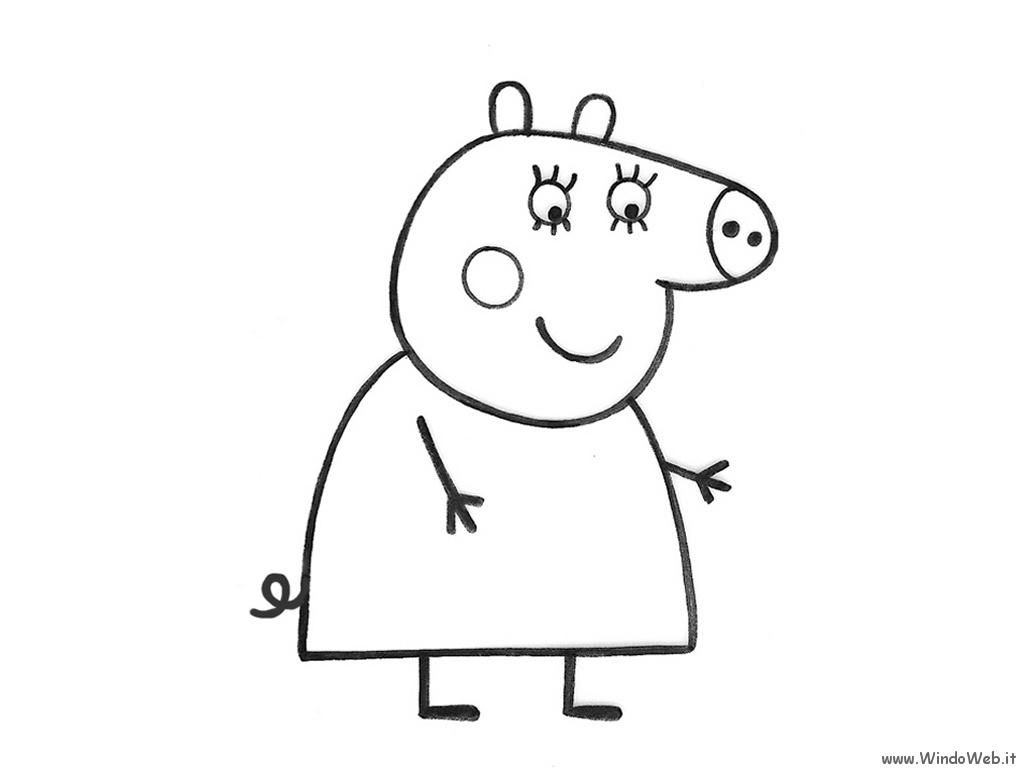Página para colorir: Peppa Pig (desenhos animados) #43982 - Páginas para Colorir Imprimíveis Gratuitamente