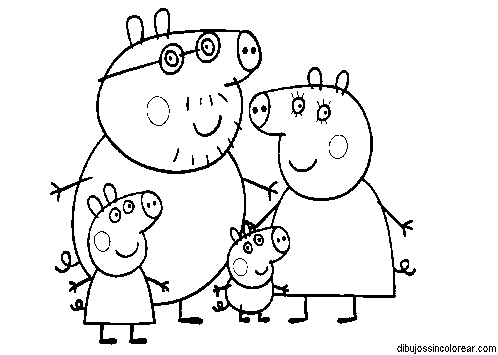 Página para colorir: Peppa Pig (desenhos animados) #44013 - Páginas para Colorir Imprimíveis Gratuitamente