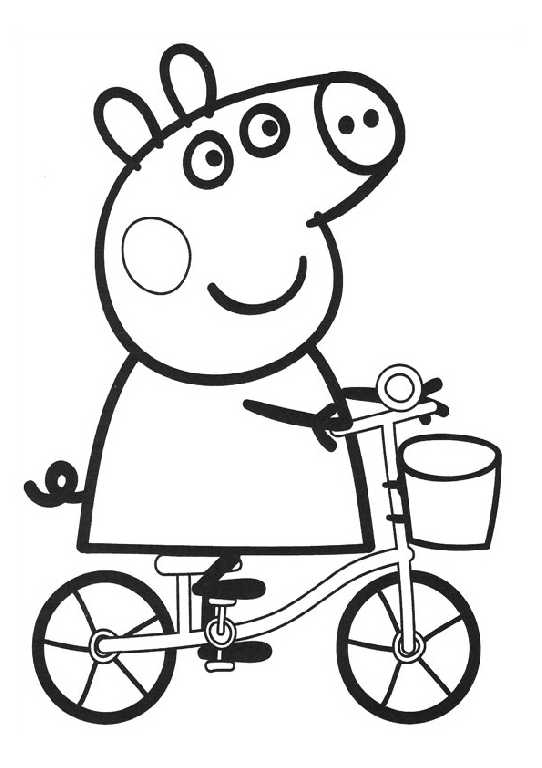 Página para colorir: Peppa Pig (desenhos animados) #44025 - Páginas para Colorir Imprimíveis Gratuitamente