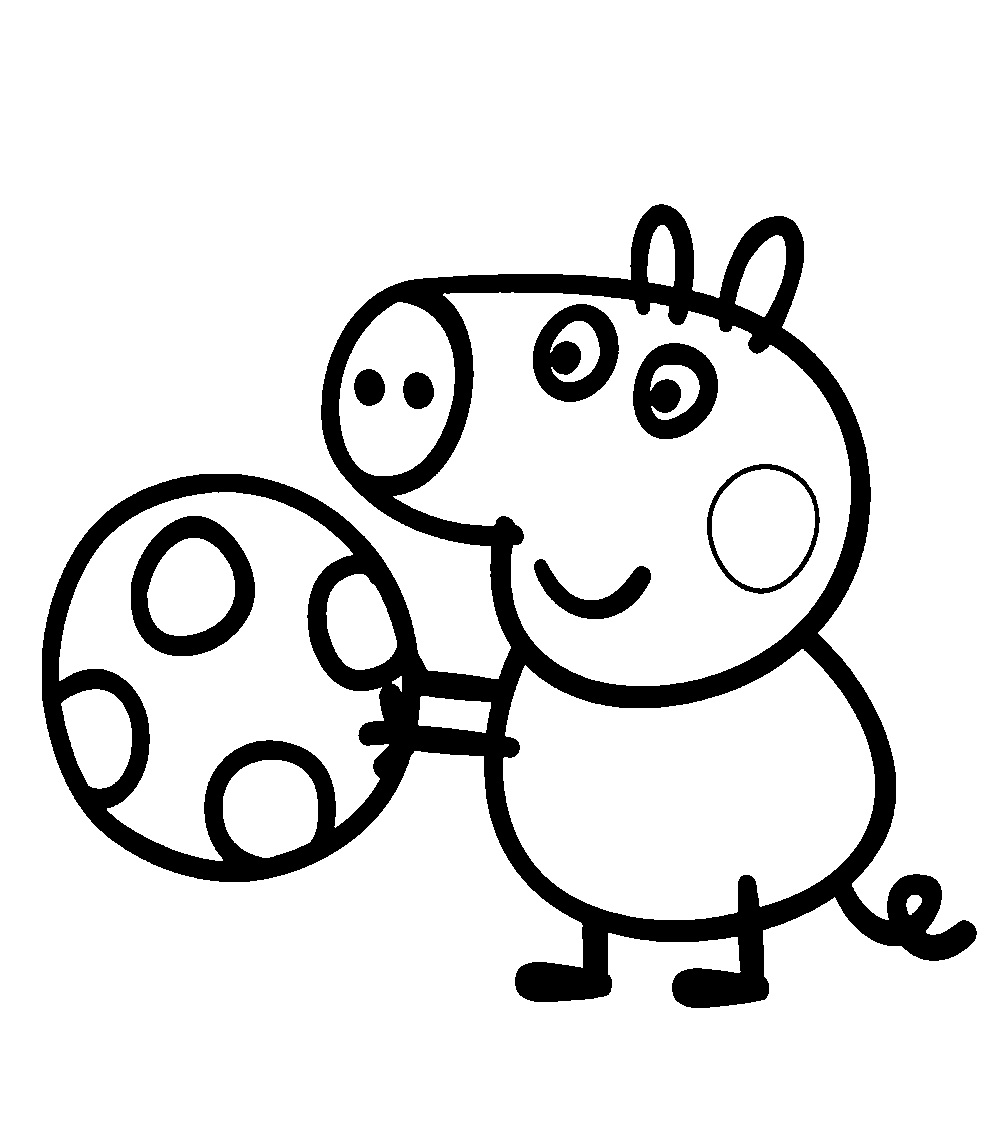 Página para colorir: Peppa Pig (desenhos animados) #44072 - Páginas para Colorir Imprimíveis Gratuitamente