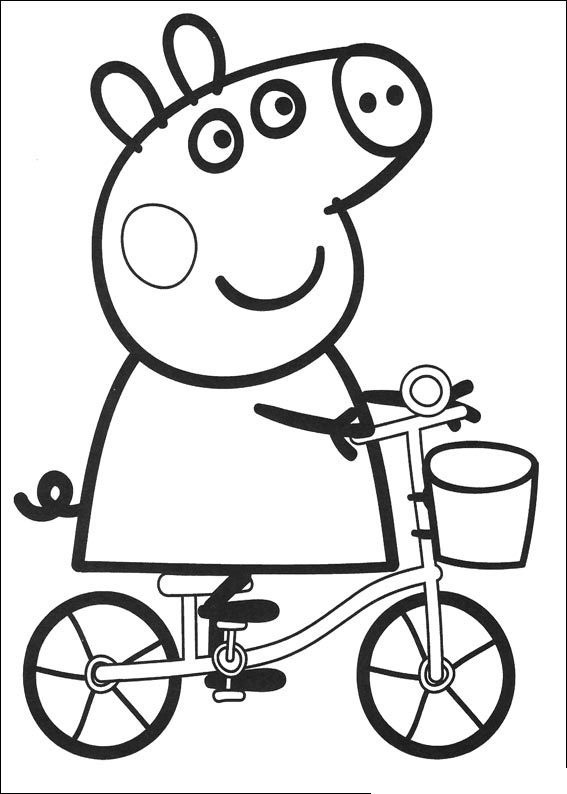 Página para colorir: Peppa Pig (desenhos animados) #44093 - Páginas para Colorir Imprimíveis Gratuitamente