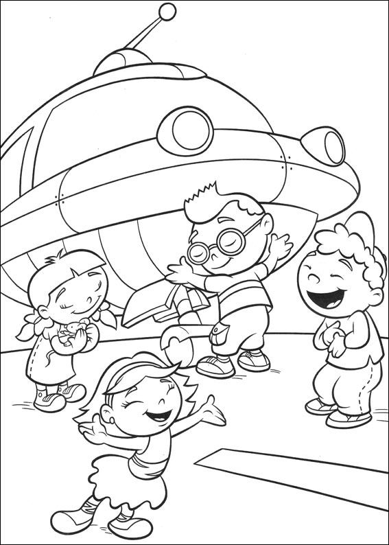 Página para colorir: Pequenos Einsteins (desenhos animados) #45714 - Páginas para Colorir Imprimíveis Gratuitamente