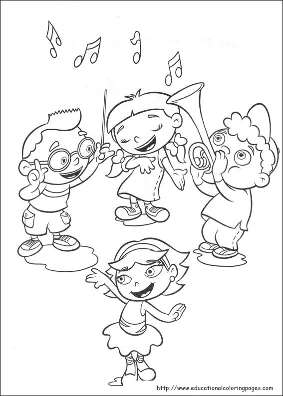 Página para colorir: Pequenos Einsteins (desenhos animados) #45815 - Páginas para Colorir Imprimíveis Gratuitamente