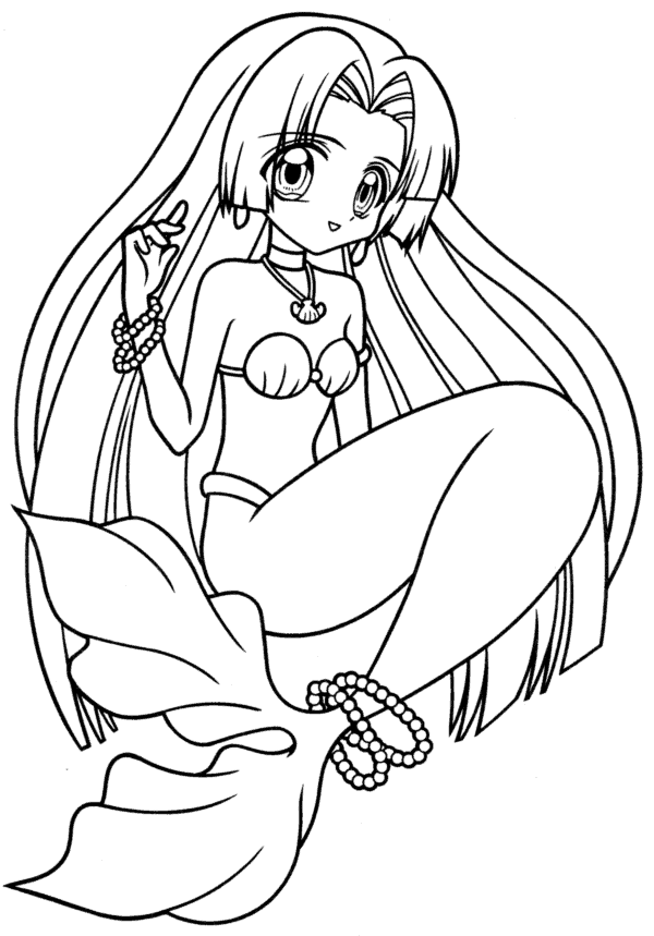 Página para colorir: Pichi Pichi Pitch: Mermaid Melody (desenhos animados) #53699 - Páginas para Colorir Imprimíveis Gratuitamente