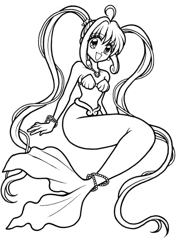 Página para colorir: Pichi Pichi Pitch: Mermaid Melody (desenhos animados) #53745 - Páginas para Colorir Imprimíveis Gratuitamente