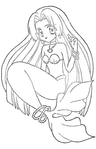 Página para colorir: Pichi Pichi Pitch: Mermaid Melody (desenhos animados) #53778 - Páginas para Colorir Imprimíveis Gratuitamente