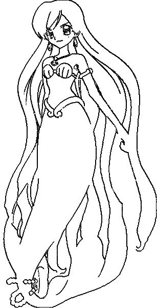Página para colorir: Pichi Pichi Pitch: Mermaid Melody (desenhos animados) #53781 - Páginas para Colorir Imprimíveis Gratuitamente