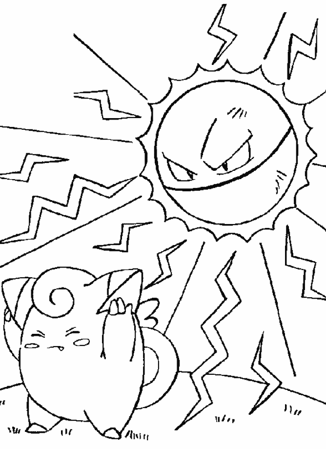 Página para colorir: pokémon (desenhos animados) #24669 - Páginas para Colorir Imprimíveis Gratuitamente