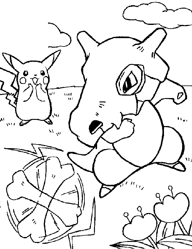 Página para colorir: pokémon (desenhos animados) #24690 - Páginas para Colorir Imprimíveis Gratuitamente