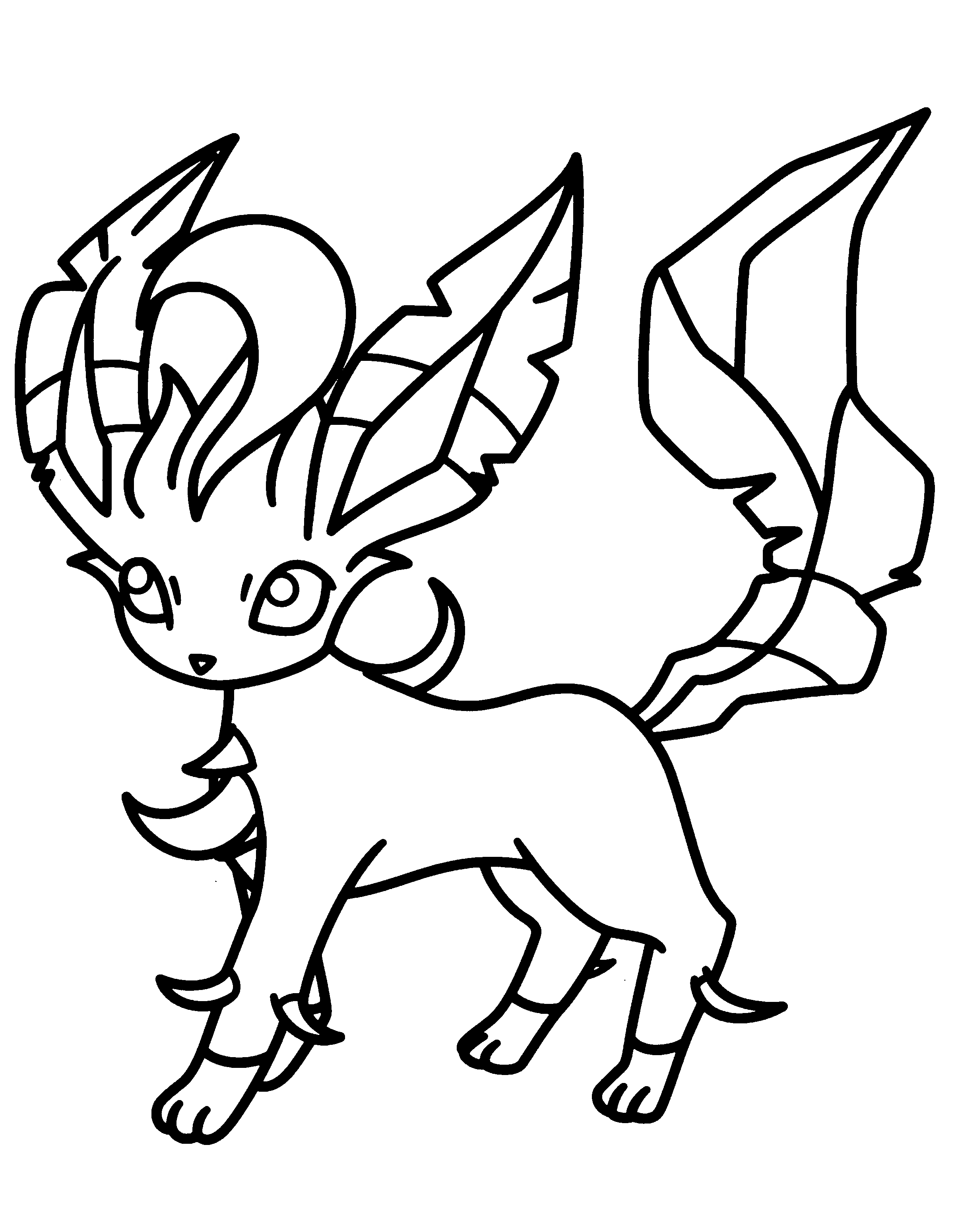 Imprimir para colorir e pintar o desenho Pokemon - 3515