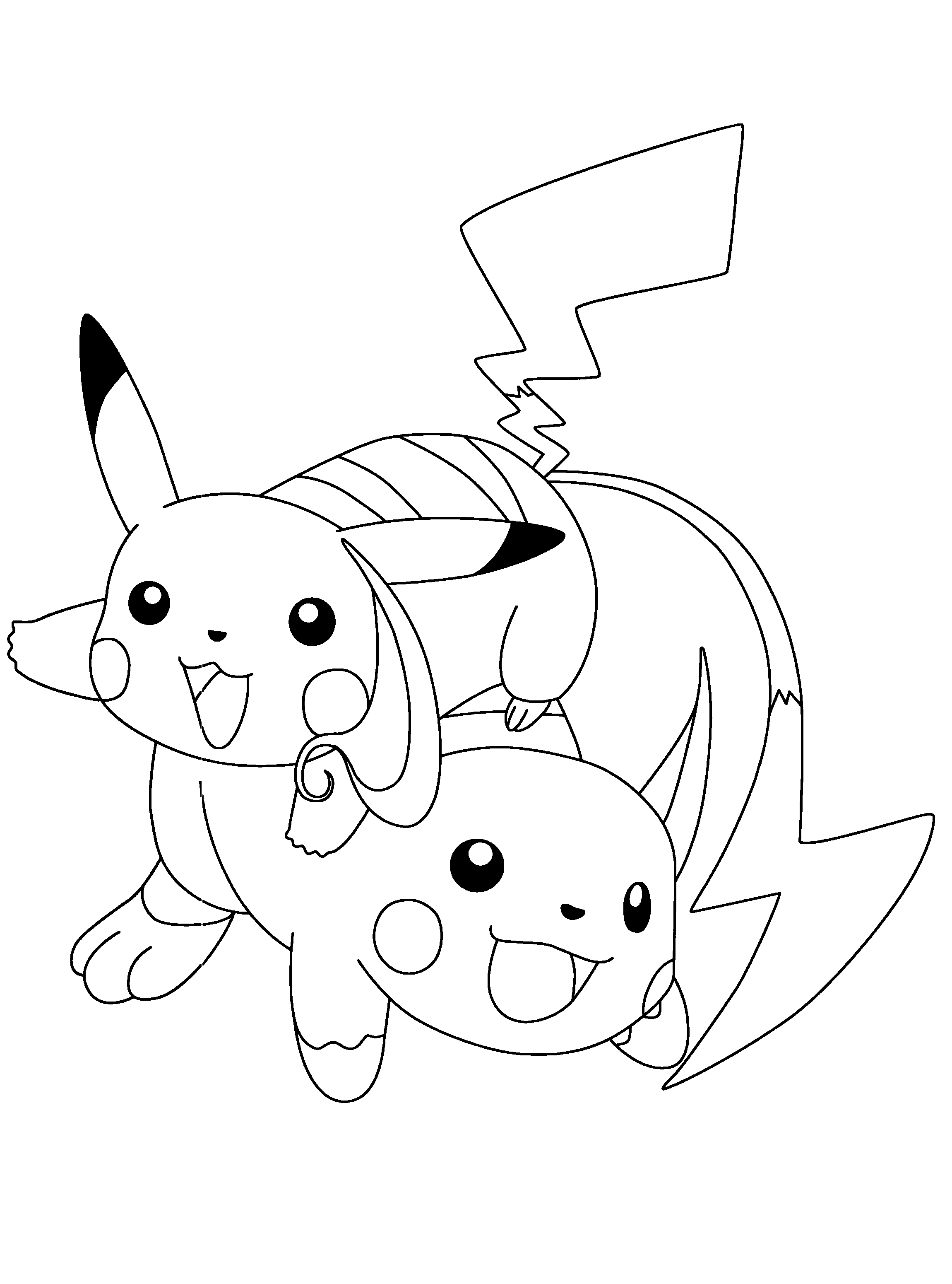 Página para colorir: pokémon (desenhos animados) #24707 - Páginas para Colorir Imprimíveis Gratuitamente