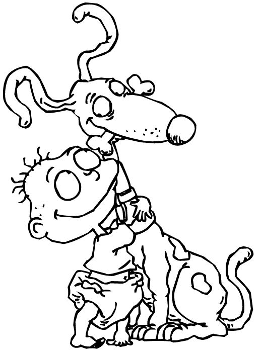 Página para colorir: Rugrats (desenhos animados) #52693 - Páginas para Colorir Imprimíveis Gratuitamente