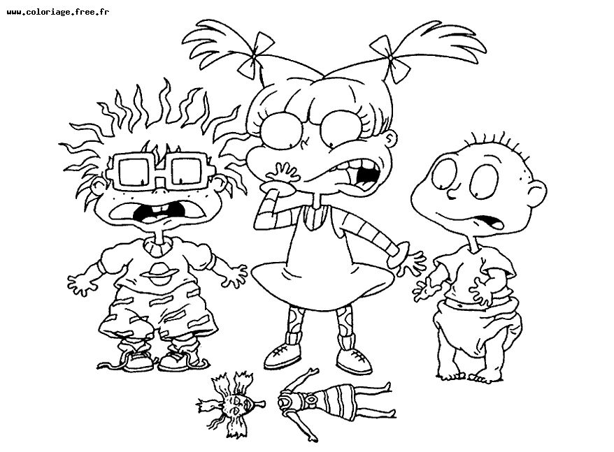 Página para colorir: Rugrats (desenhos animados) #52695 - Páginas para Colorir Imprimíveis Gratuitamente