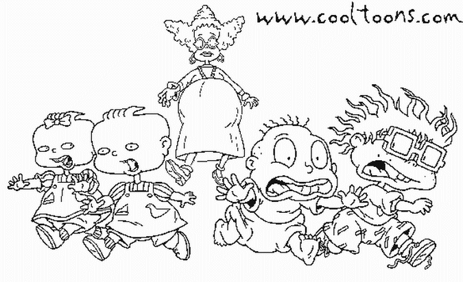 Página para colorir: Rugrats (desenhos animados) #52707 - Páginas para Colorir Imprimíveis Gratuitamente