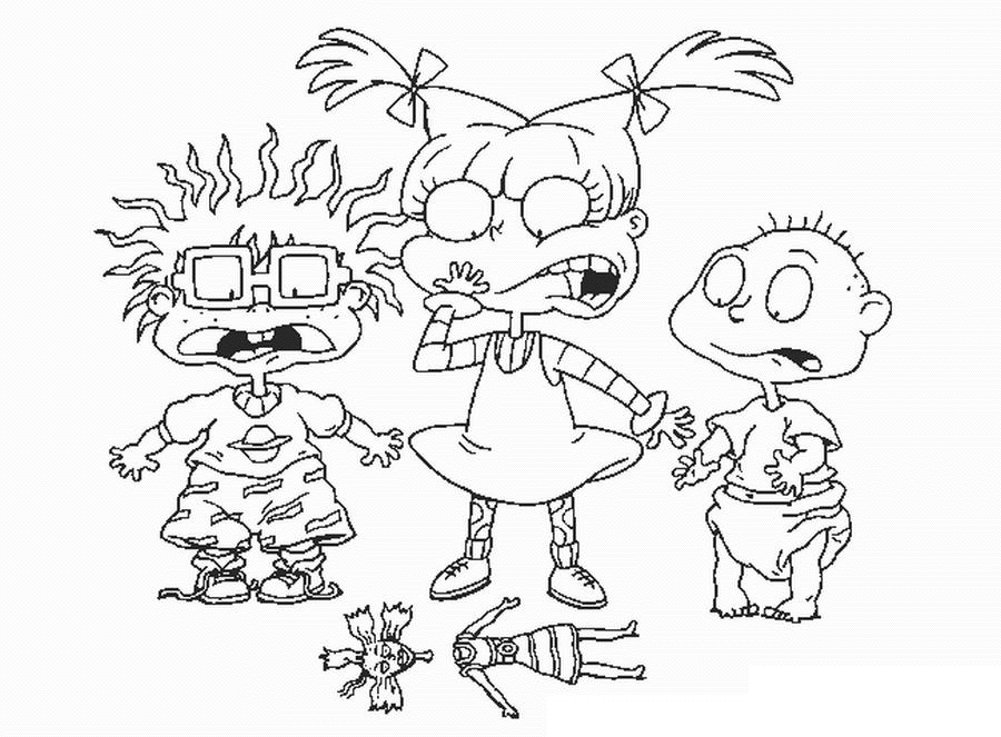 Página para colorir: Rugrats (desenhos animados) #52709 - Páginas para Colorir Imprimíveis Gratuitamente