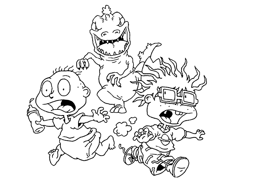 Página para colorir: Rugrats (desenhos animados) #52720 - Páginas para Colorir Imprimíveis Gratuitamente