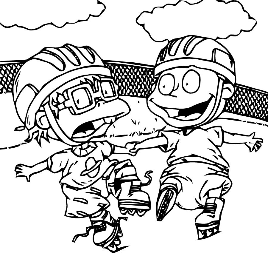 Página para colorir: Rugrats (desenhos animados) #52741 - Páginas para Colorir Imprimíveis Gratuitamente