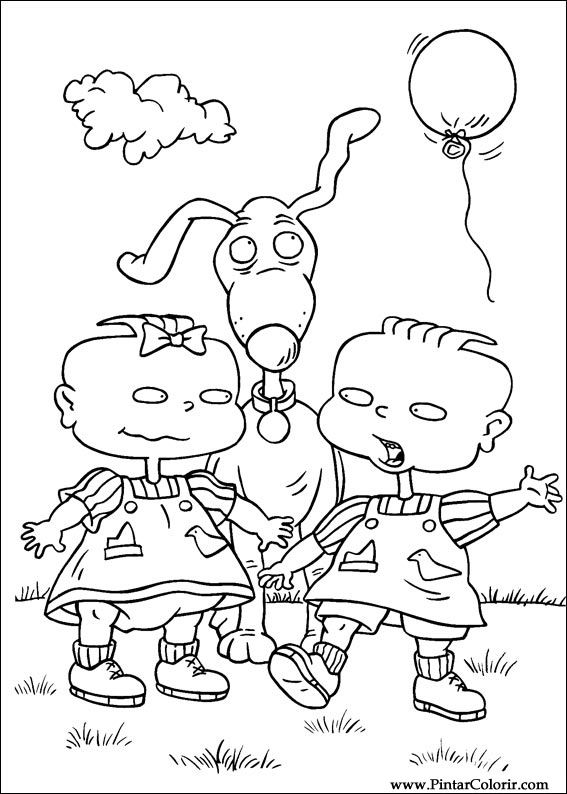 Página para colorir: Rugrats (desenhos animados) #52765 - Páginas para Colorir Imprimíveis Gratuitamente