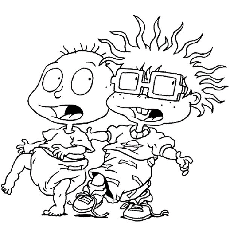 Página para colorir: Rugrats (desenhos animados) #52781 - Páginas para Colorir Imprimíveis Gratuitamente