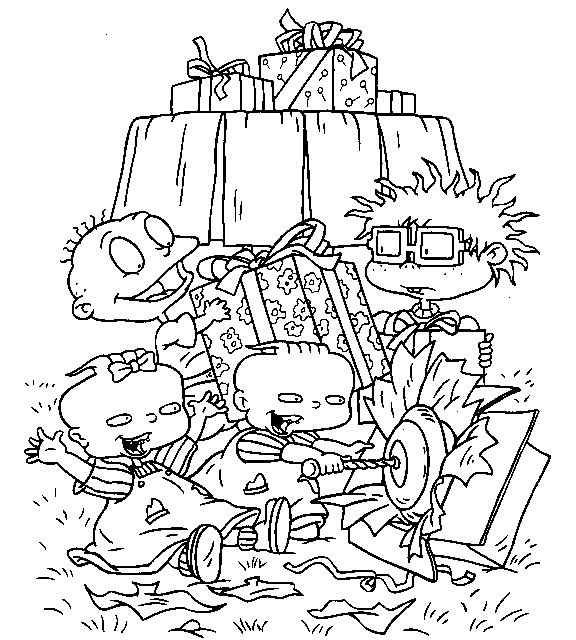 Página para colorir: Rugrats (desenhos animados) #52793 - Páginas para Colorir Imprimíveis Gratuitamente