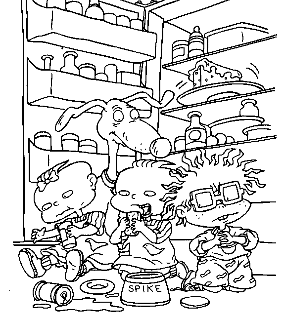 Página para colorir: Rugrats (desenhos animados) #52815 - Páginas para Colorir Imprimíveis Gratuitamente