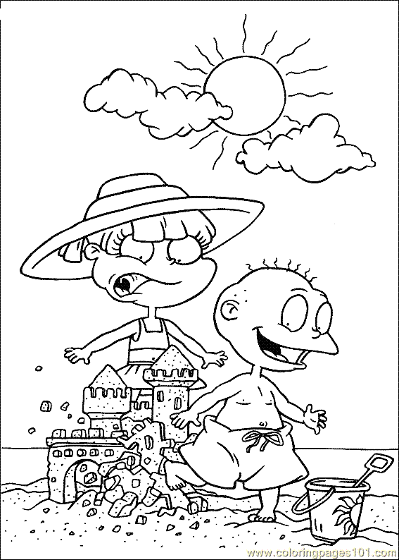 Página para colorir: Rugrats (desenhos animados) #52834 - Páginas para Colorir Imprimíveis Gratuitamente