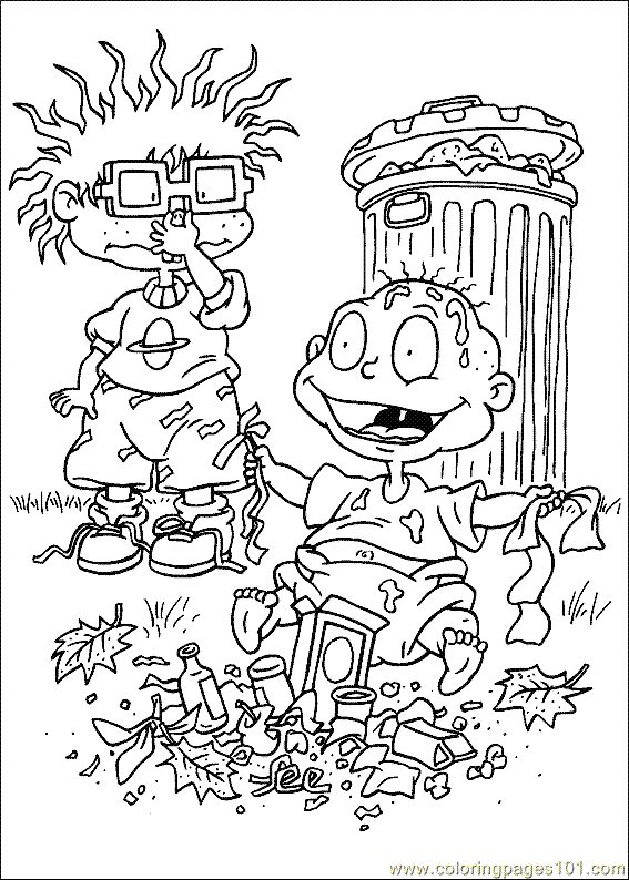 Página para colorir: Rugrats (desenhos animados) #52840 - Páginas para Colorir Imprimíveis Gratuitamente