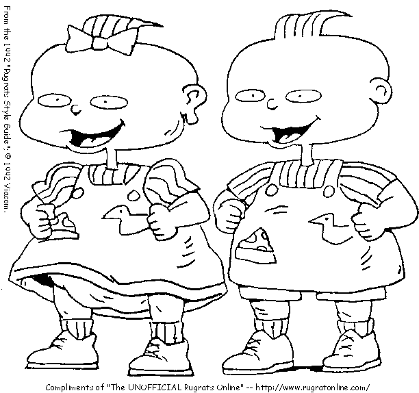 Página para colorir: Rugrats (desenhos animados) #52843 - Páginas para Colorir Imprimíveis Gratuitamente