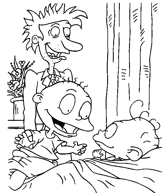 Página para colorir: Rugrats (desenhos animados) #52866 - Páginas para Colorir Imprimíveis Gratuitamente