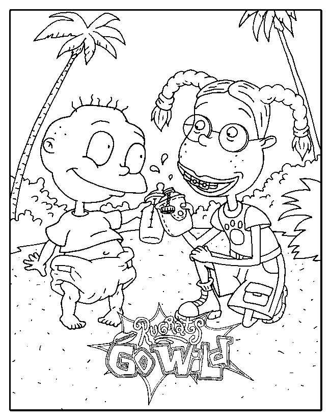 Página para colorir: Rugrats (desenhos animados) #52867 - Páginas para Colorir Imprimíveis Gratuitamente