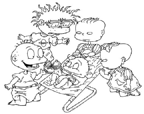 Página para colorir: Rugrats (desenhos animados) #52870 - Páginas para Colorir Imprimíveis Gratuitamente