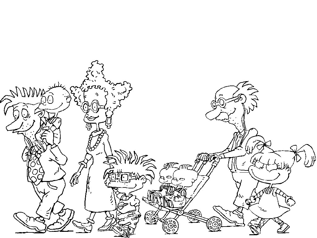 Página para colorir: Rugrats (desenhos animados) #52890 - Páginas para Colorir Imprimíveis Gratuitamente