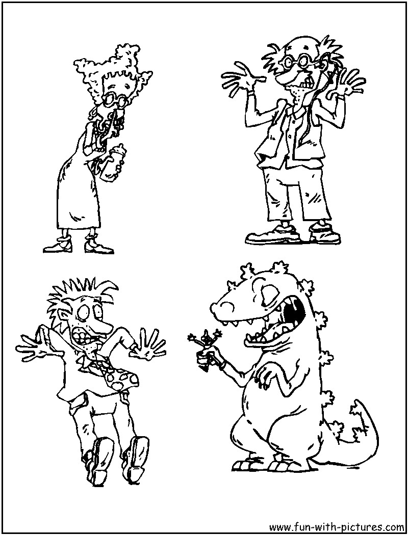 Página para colorir: Rugrats (desenhos animados) #52905 - Páginas para Colorir Imprimíveis Gratuitamente