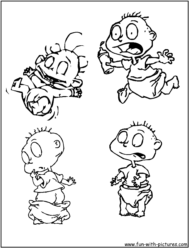 Página para colorir: Rugrats (desenhos animados) #52917 - Páginas para Colorir Imprimíveis Gratuitamente