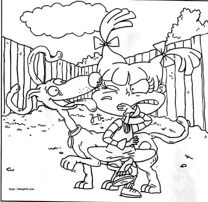 Página para colorir: Rugrats (desenhos animados) #52955 - Páginas para Colorir Imprimíveis Gratuitamente