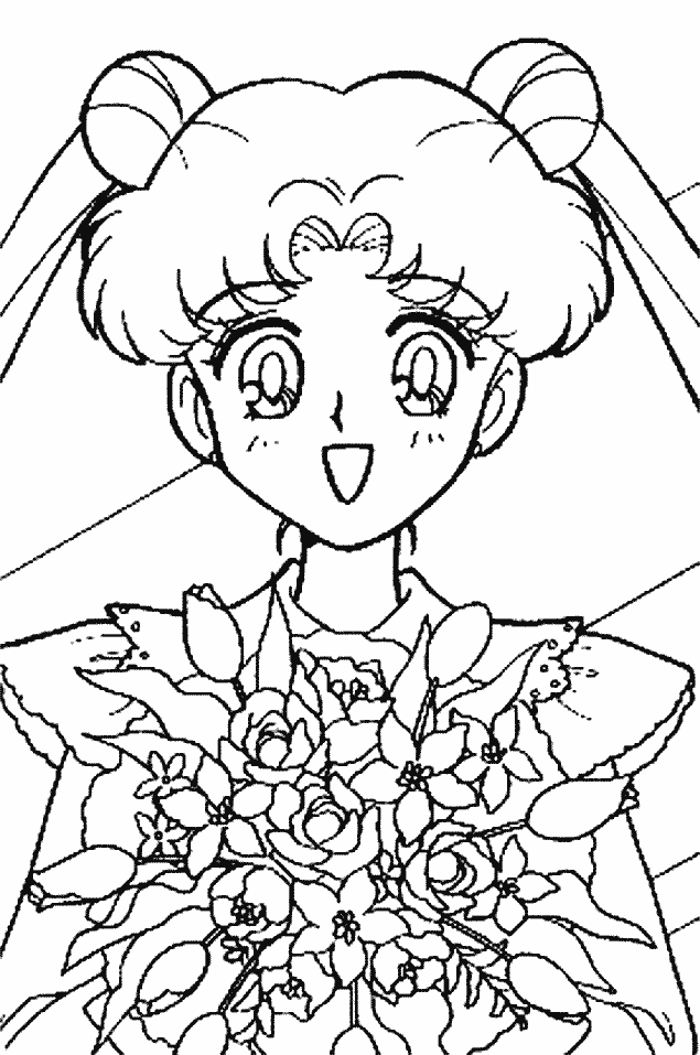 Página para colorir: Sailor Moon (desenhos animados) #50250 - Páginas para Colorir Imprimíveis Gratuitamente