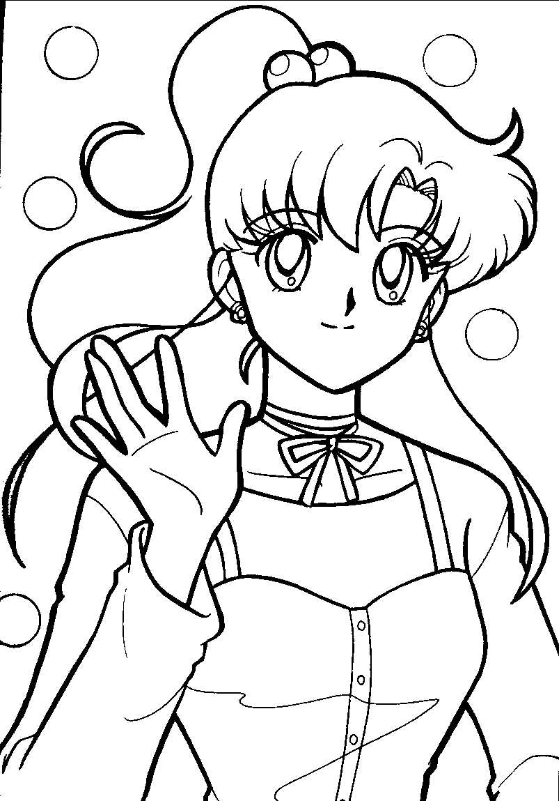 Página para colorir: Sailor Moon (desenhos animados) #50265 - Páginas para Colorir Imprimíveis Gratuitamente