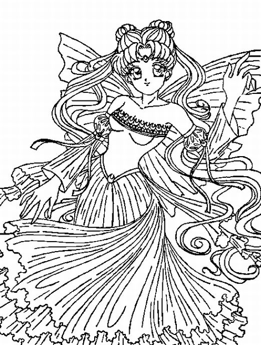Página para colorir: Sailor Moon (desenhos animados) #50284 - Páginas para Colorir Imprimíveis Gratuitamente