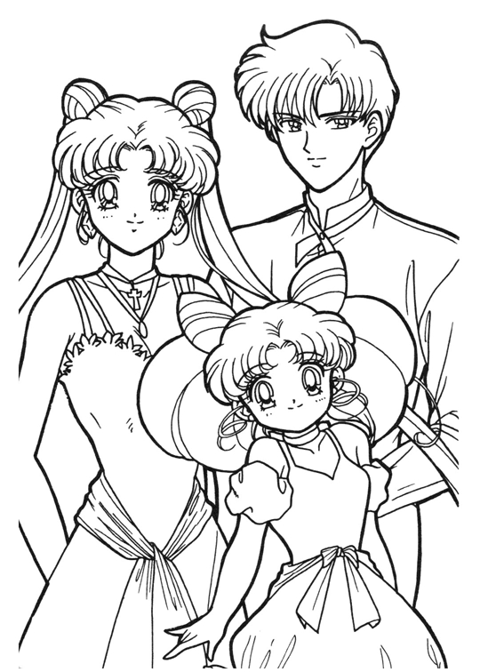 Página para colorir: Sailor Moon (desenhos animados) #50288 - Páginas para Colorir Imprimíveis Gratuitamente