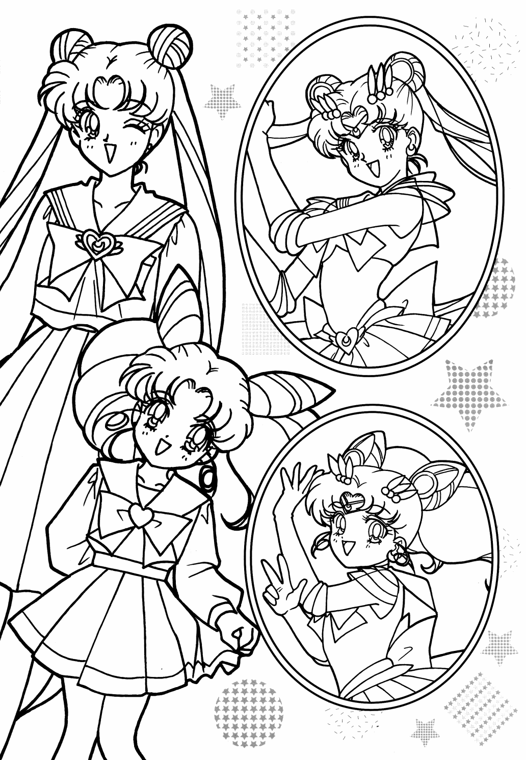 Página para colorir: Sailor Moon (desenhos animados) #50301 - Páginas para Colorir Imprimíveis Gratuitamente