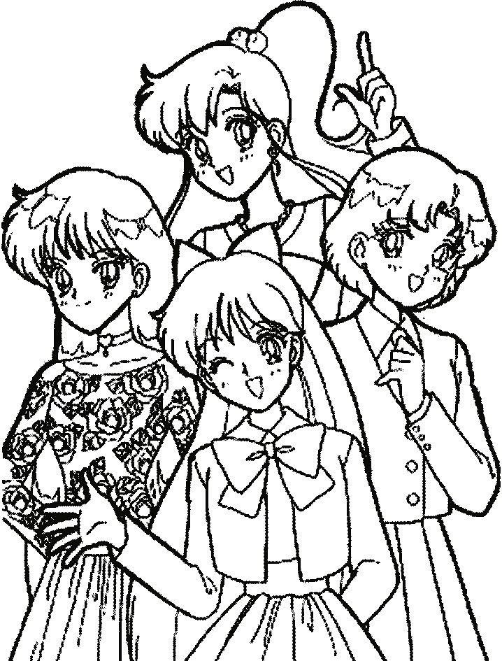 Página para colorir: Sailor Moon (desenhos animados) #50342 - Páginas para Colorir Imprimíveis Gratuitamente