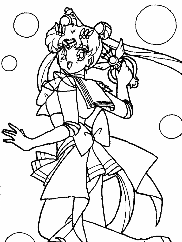 Página para colorir: Sailor Moon (desenhos animados) #50382 - Páginas para Colorir Imprimíveis Gratuitamente