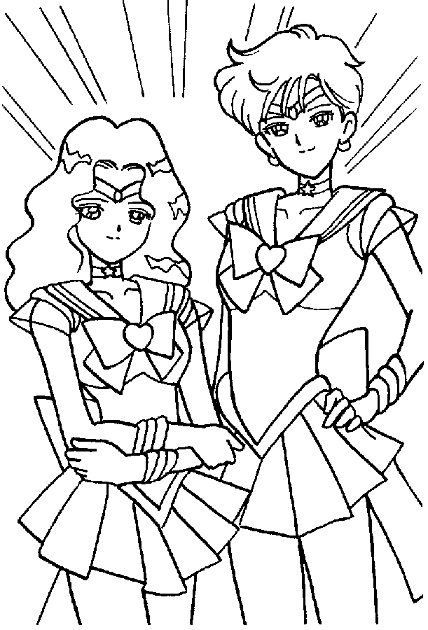 Página para colorir: Sailor Moon (desenhos animados) #50409 - Páginas para Colorir Imprimíveis Gratuitamente