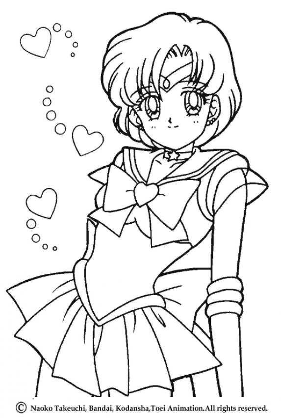 Página para colorir: Sailor Moon (desenhos animados) #50420 - Páginas para Colorir Imprimíveis Gratuitamente