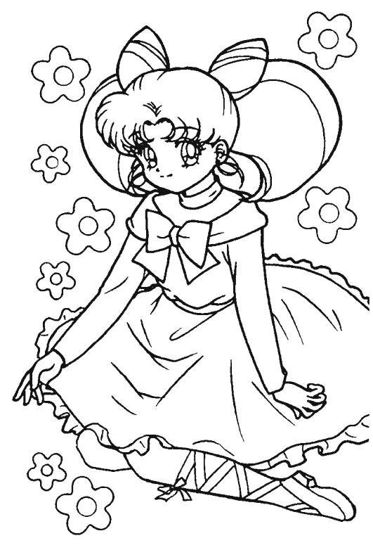 Página para colorir: Sailor Moon (desenhos animados) #50447 - Páginas para Colorir Imprimíveis Gratuitamente