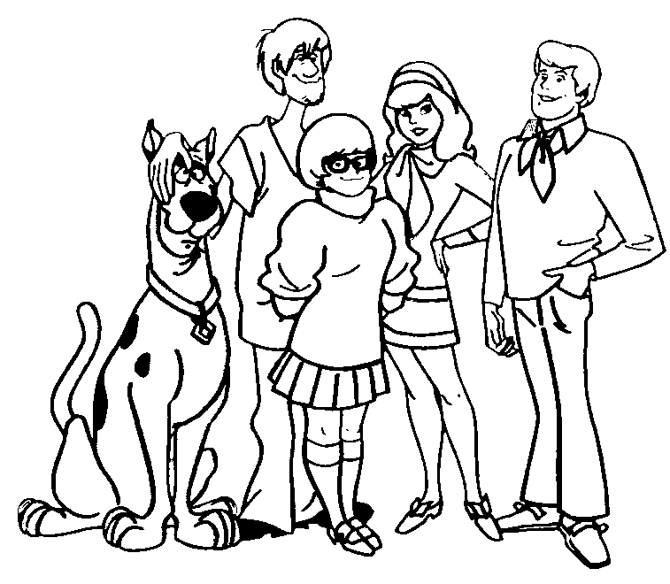 Página para colorir: scooby-doo (desenhos animados) #31319 - Páginas para Colorir Imprimíveis Gratuitamente