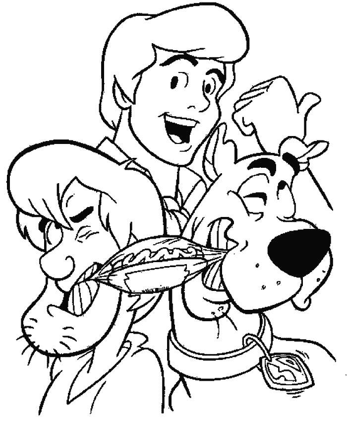 Página para colorir: scooby-doo (desenhos animados) #31332 - Páginas para Colorir Imprimíveis Gratuitamente