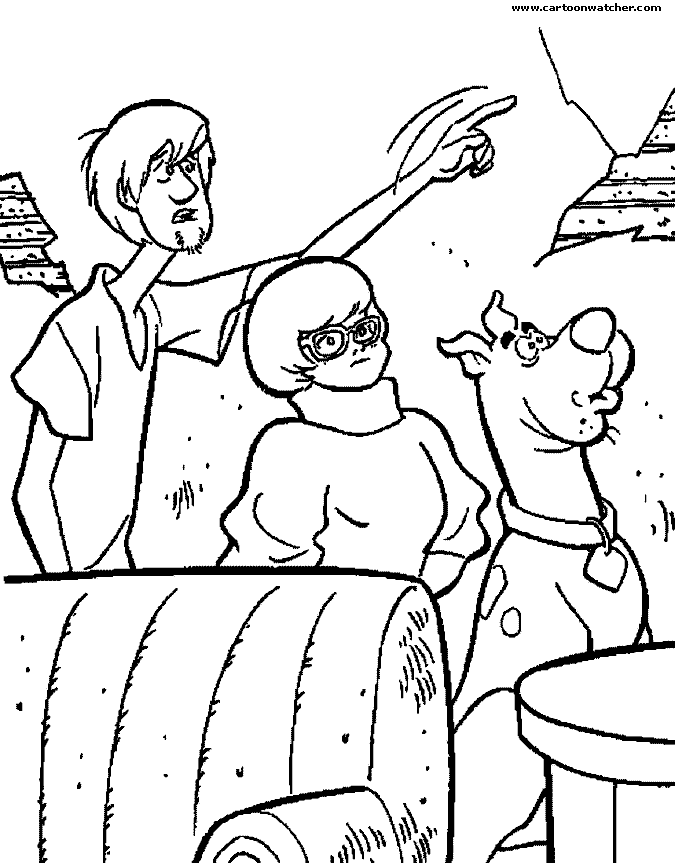 Página para colorir: scooby-doo (desenhos animados) #31360 - Páginas para Colorir Imprimíveis Gratuitamente