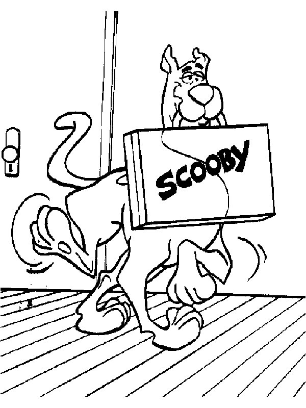 Página para colorir: scooby-doo (desenhos animados) #31400 - Páginas para Colorir Imprimíveis Gratuitamente